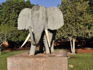 Elephant Monument in Olifantshoek
