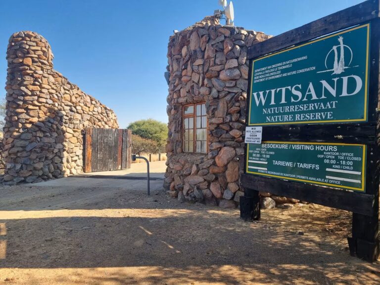 Witsand Nature Reserve near Olifantshoek